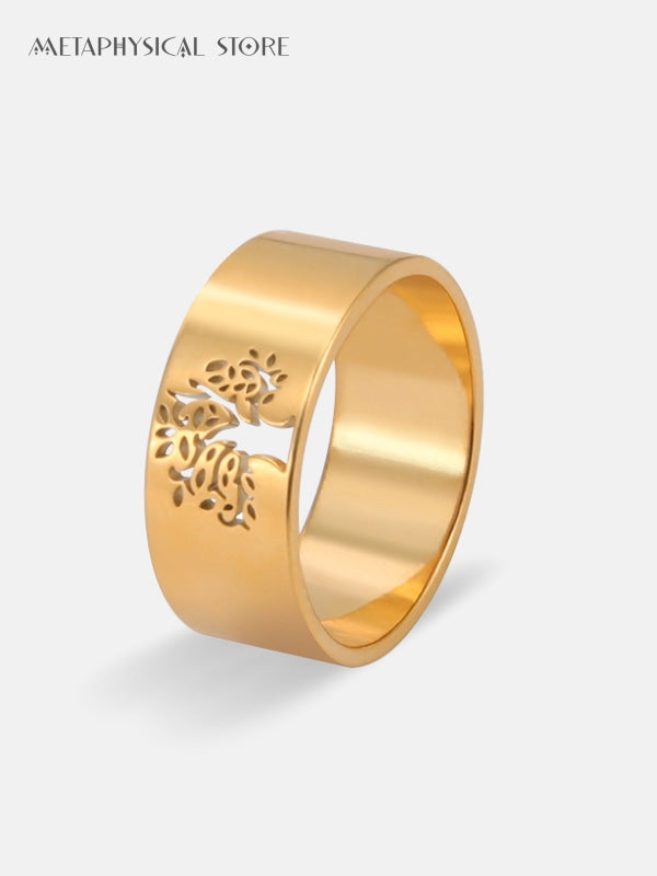 Female tree of life ring