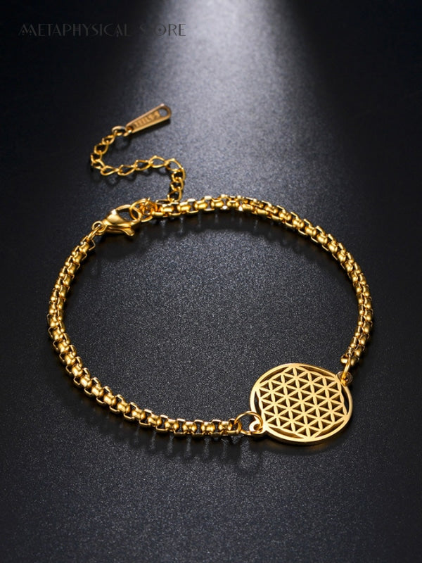 Flower of life bracelet