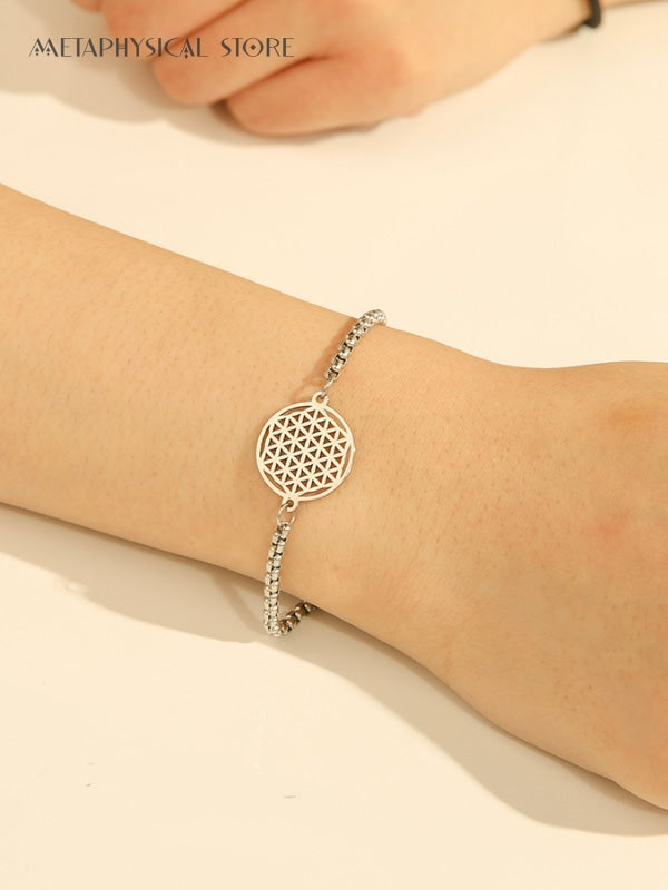 Flower of life bracelet