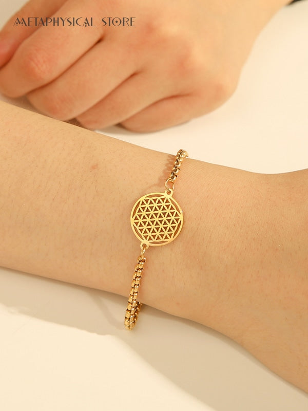 Flower of life bracelet