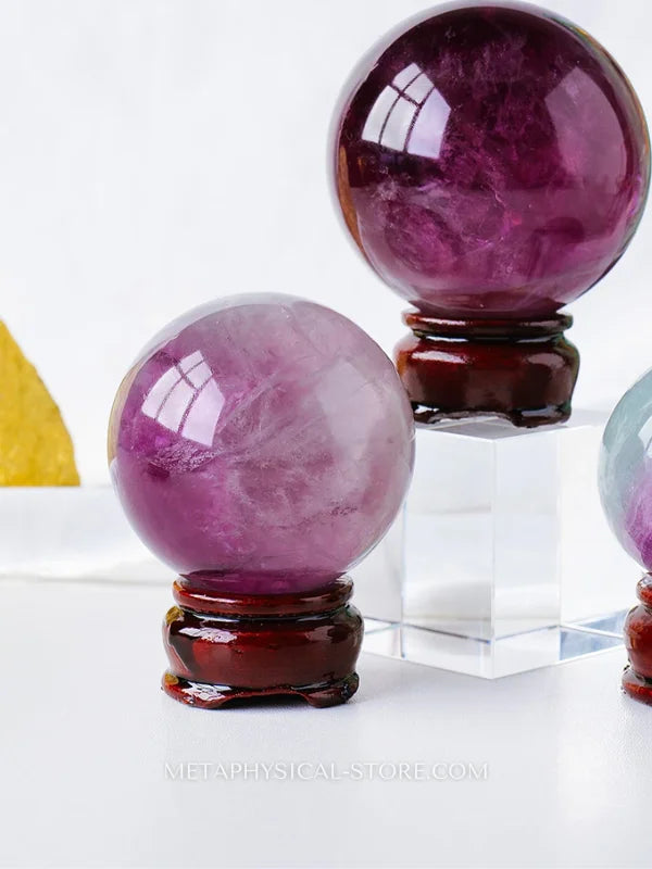 Fluorite Crystal Ball