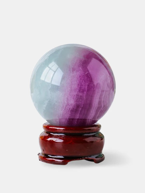 Fluorite Crystal Ball