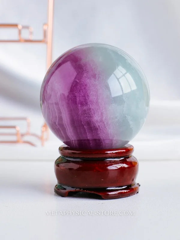 Fluorite Crystal Ball