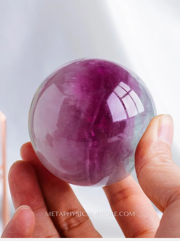 Fluorite Crystal Ball