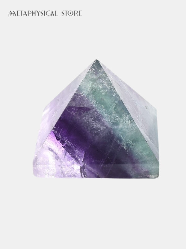 Fluorite pyramid