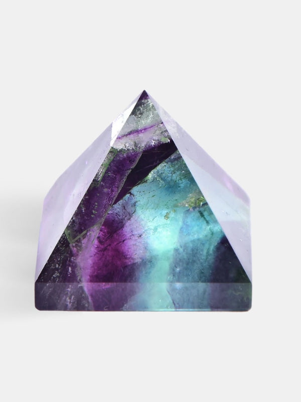 Fluorite pyramid