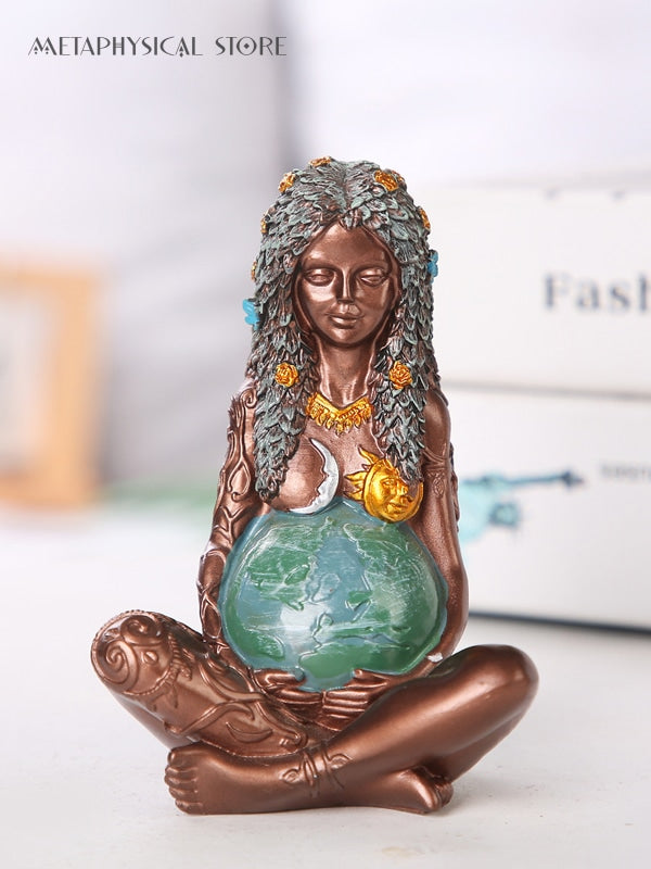 Gaia statue