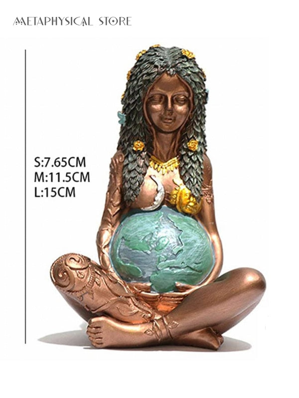 Gaia statue