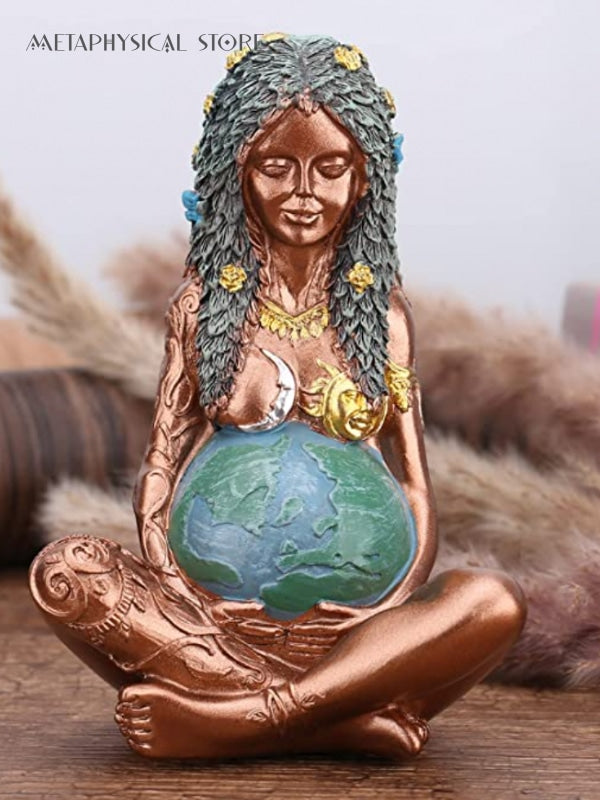 Gaia statue