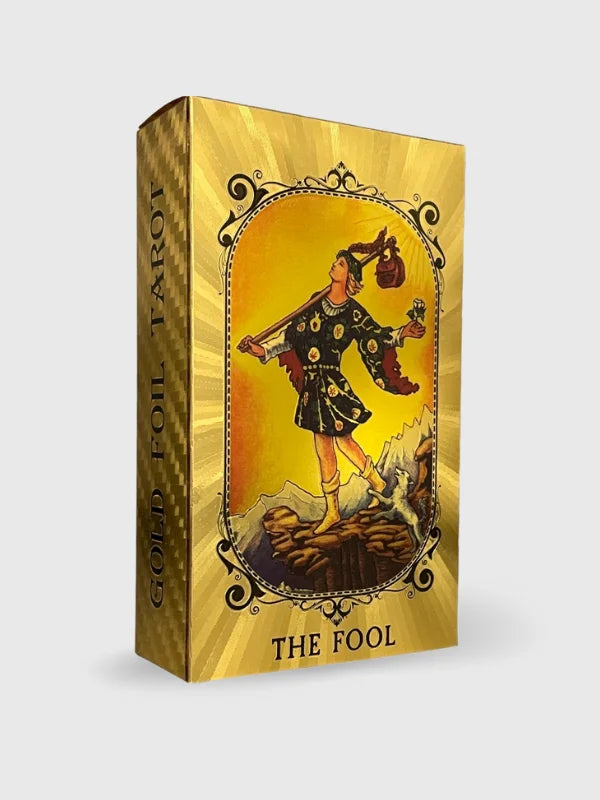 Golden Rider Waite Tarot Deck