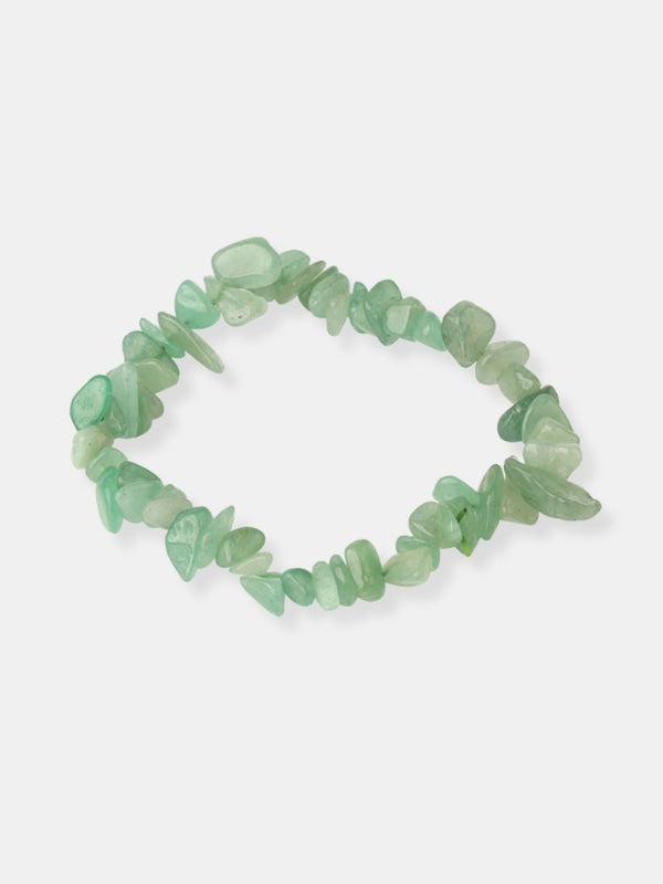 Green aventurine bracelet raw