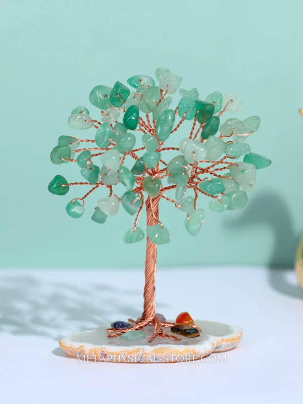 Green Aventurine Crystal Tree