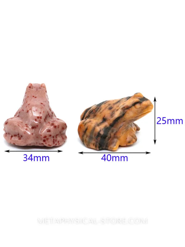 Green Aventurine Frog