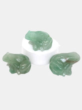 Green Aventurine Frog