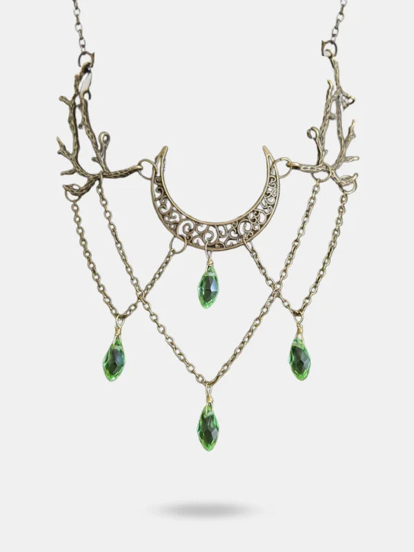 Green Witch Necklace