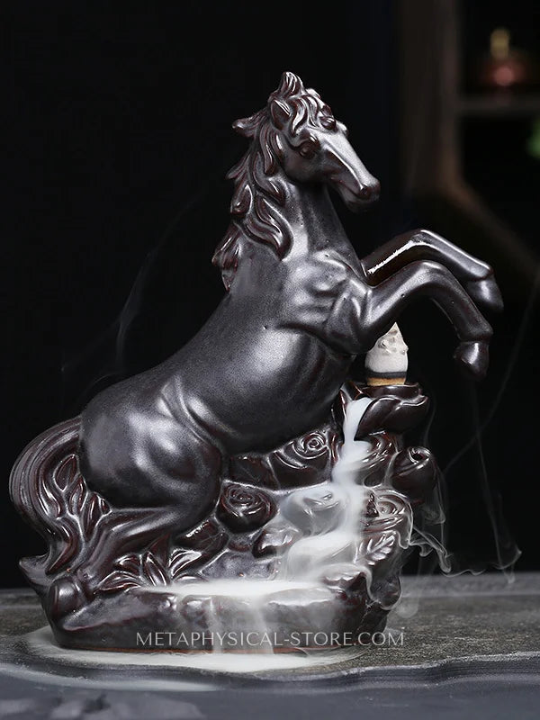 Horse incense burner