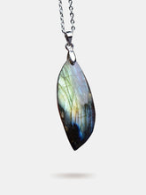 Labradorite crystal necklace