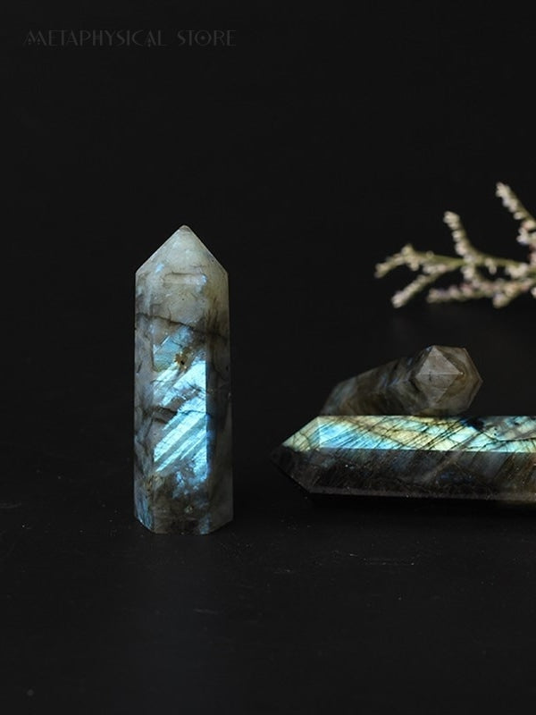 Labradorite tower