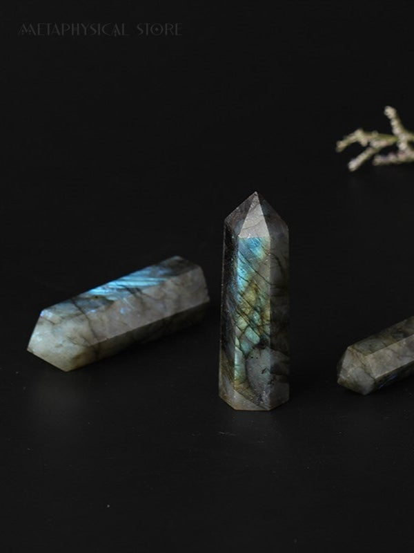 Labradorite tower
