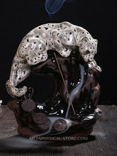 Leopard Incense Burner