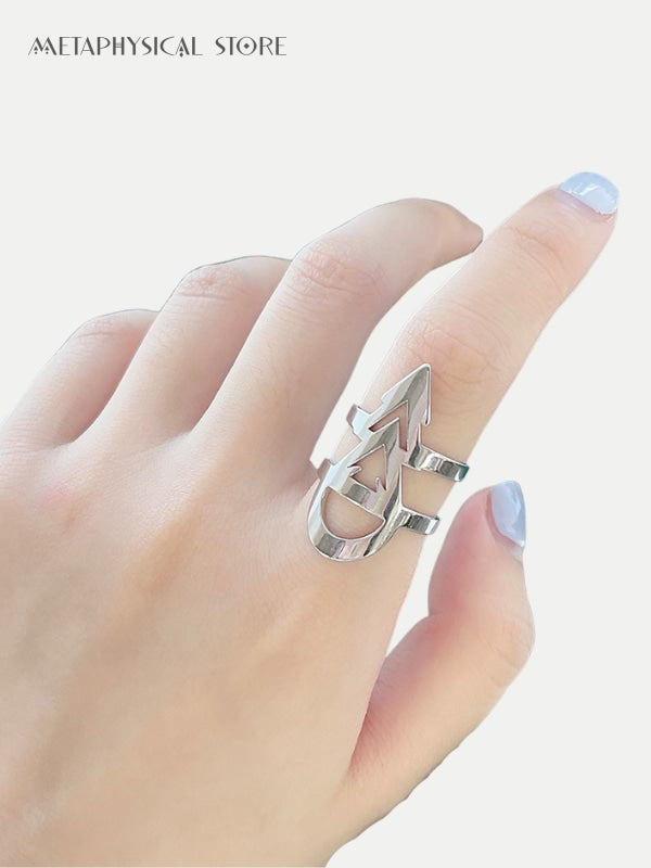 Magic rune ring