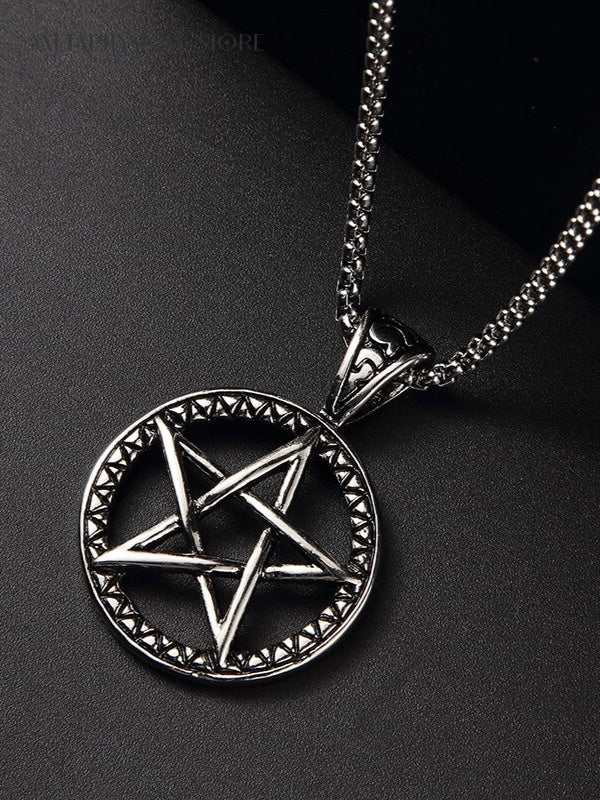 Mens Pentacle necklace