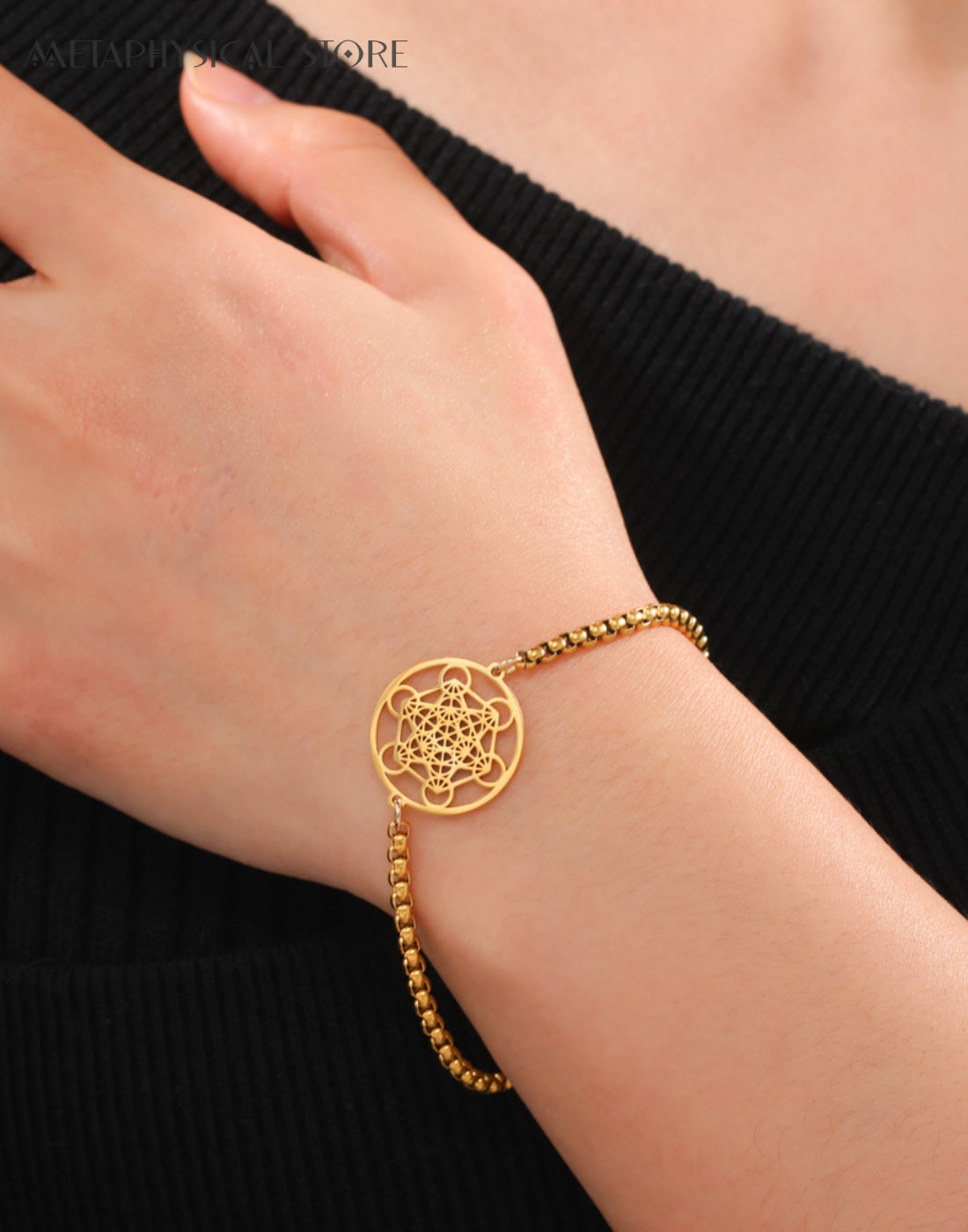 Metatron’s cube bracelet