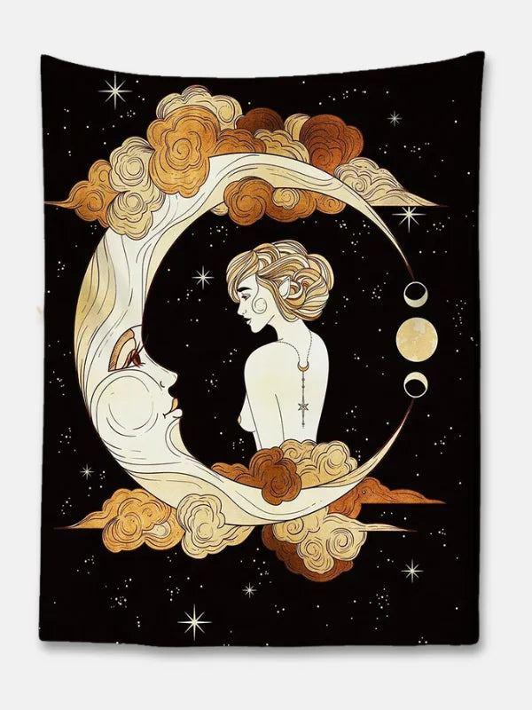 Moon Goddess Tapestry