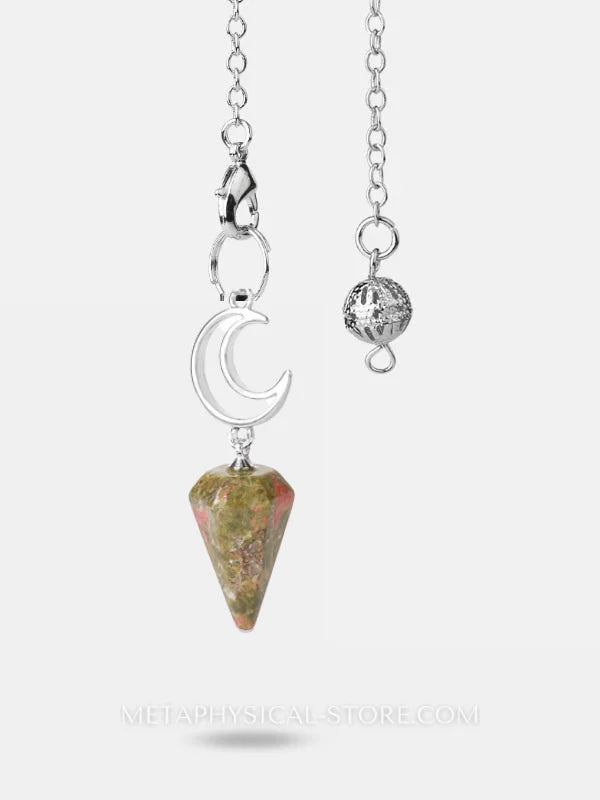 Moon Pendulum - Unakite