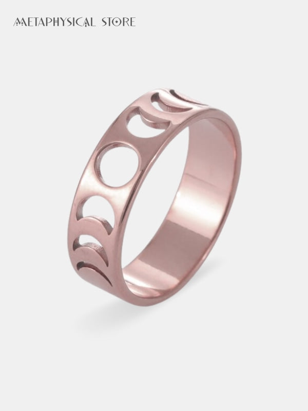 Moon phase ring