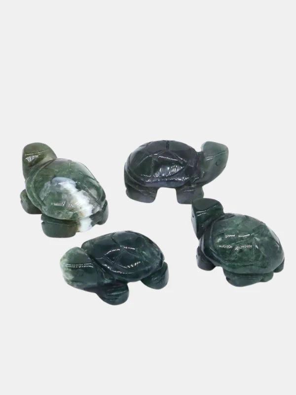 Moss Agate Turtle