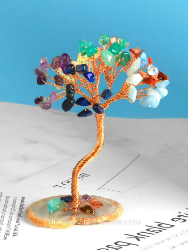 Multi Stone Crystal Tree