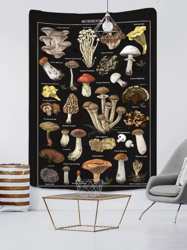 Mushroom Tapestry