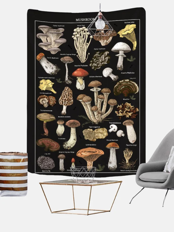 Mushroom Tapestry