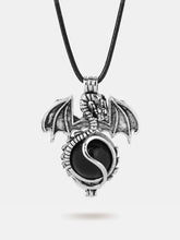 Obsidian Dragon Necklace - Obsidian