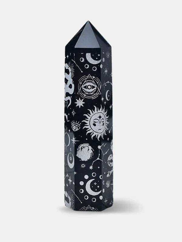 Obsidian Tower Obsidian / 10 / Silver