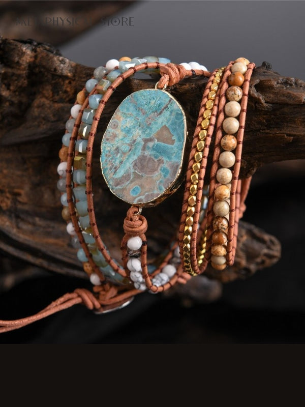 Ocean jasper bracelet