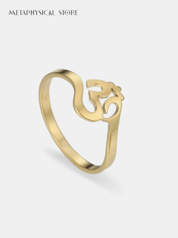 Om ring gold