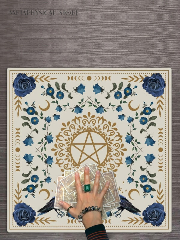 Pentacle altar cloth