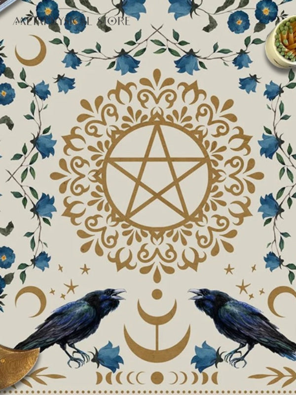 Pentacle altar cloth