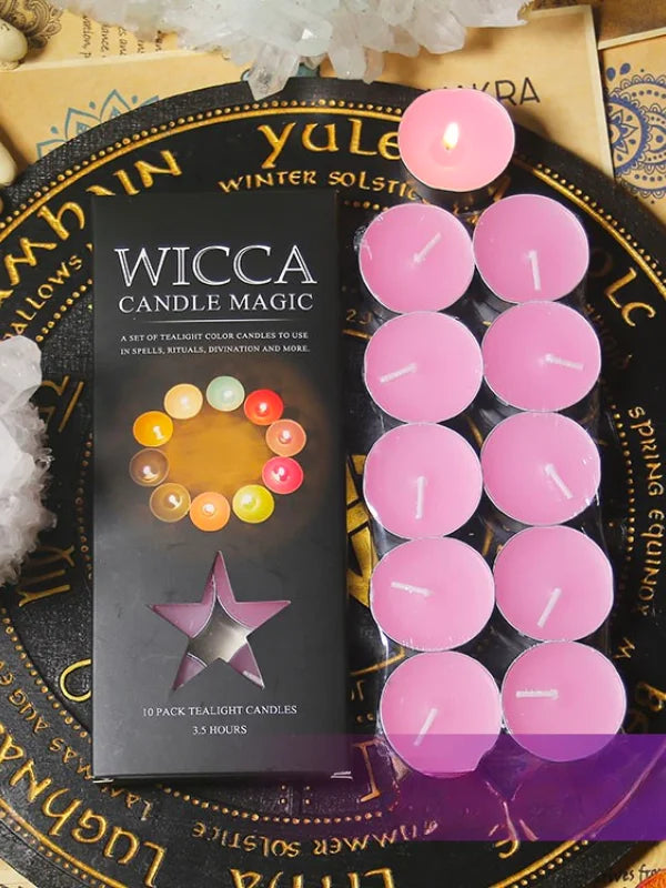 Pink Candle Spells