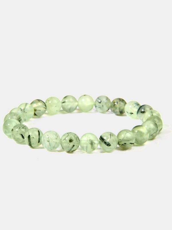 Prehnite bracelet