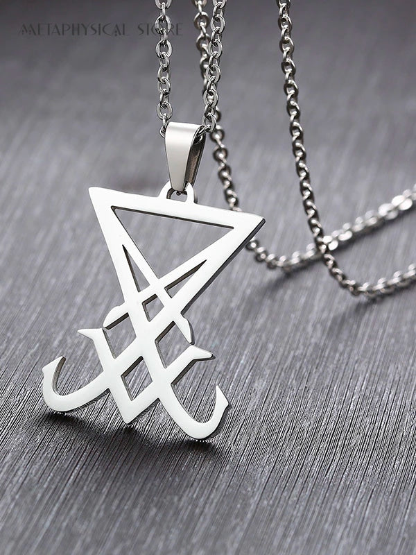 Protection sigil necklace