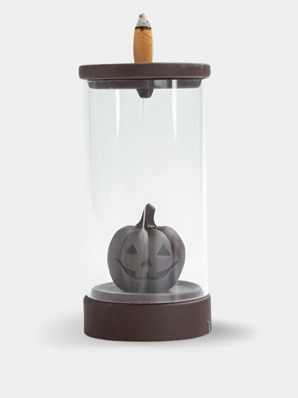 Pumpkin incense burner