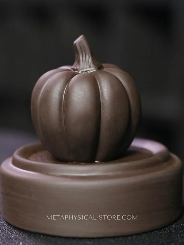 Pumpkin incense burner