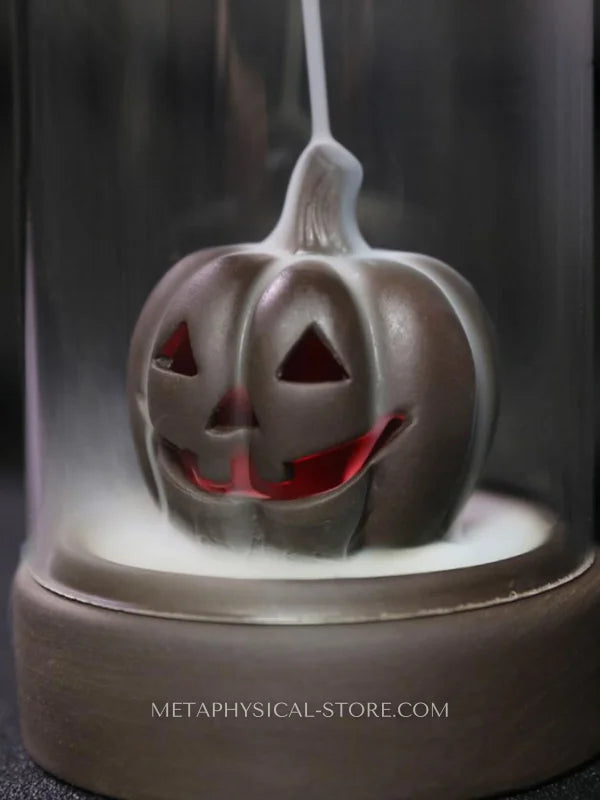 Pumpkin incense burner