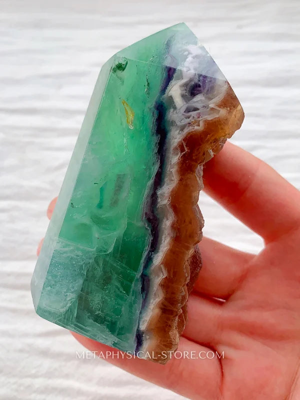 Raw Rainbow Fluorite Fluorite