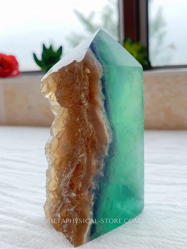 Raw Rainbow Fluorite Fluorite