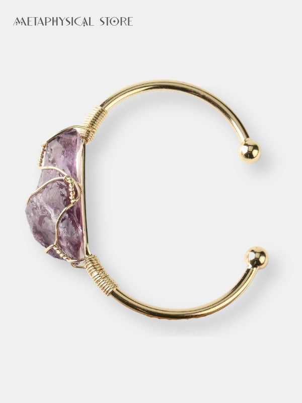 Raw stone bracelet