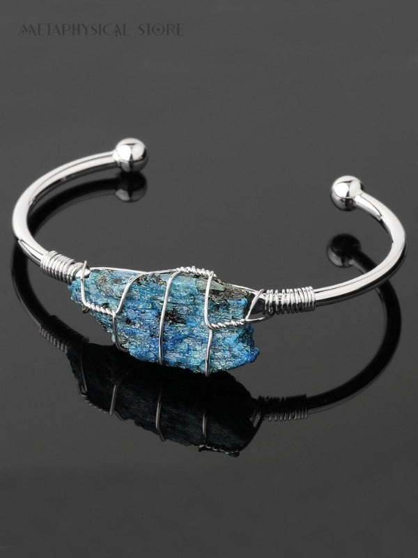 Raw stone bracelet